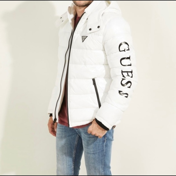 Guess Anthony Logo Puffer Jacket 
